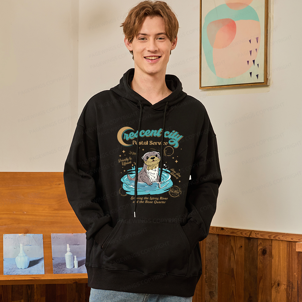 Pagewings Crescent City Postal Service Unisex Classic Hoodie