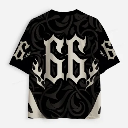 Pagewings Support Your Local Library Unisex Mesh Jersey