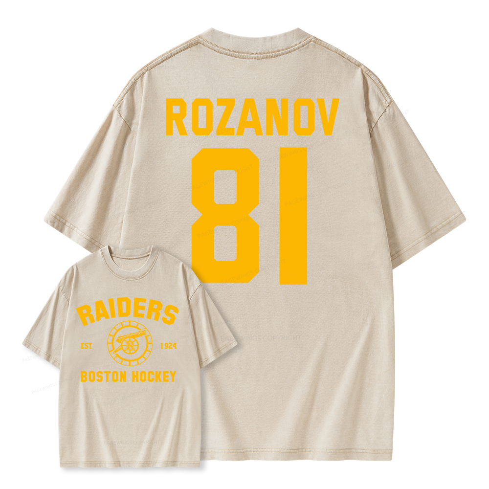 Pagewings Romance Novel Lover Unisex Washed T-shirt