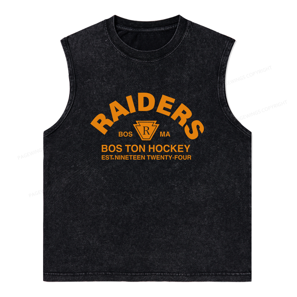 Pagewings Romance Book Unisex Washed Tank Top