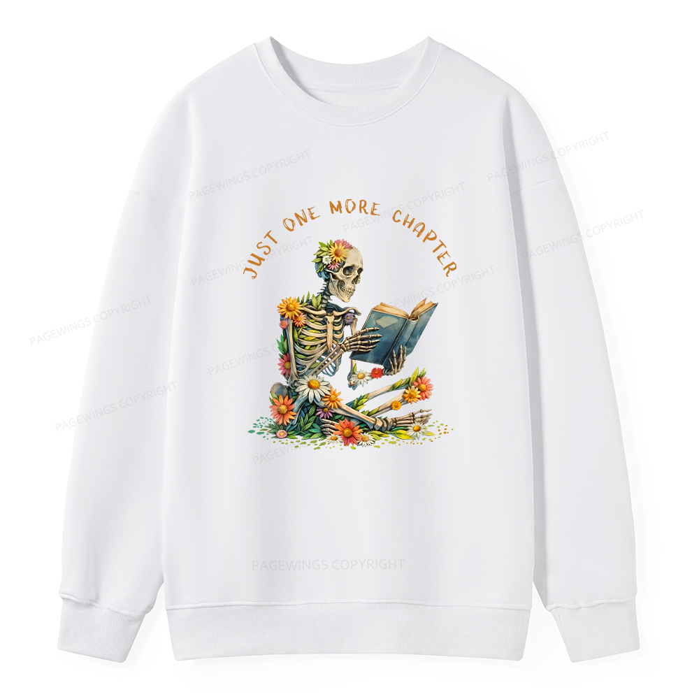 Pagewings Just More Chapter Unisex Classic Sweatshirt