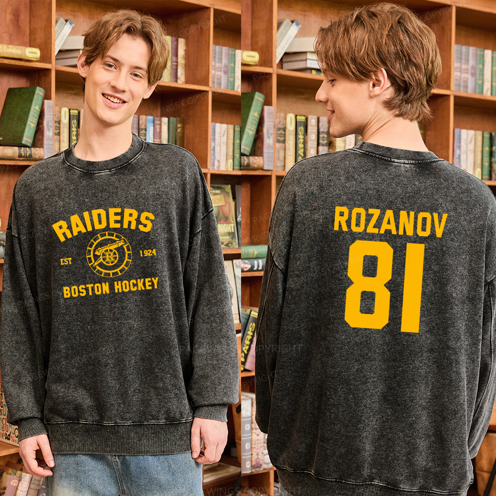 Pagewings Romance Novel Lover Unisex Washed Sweatshirt