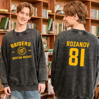 Pagewings Romance Novel Lover Unisex Washed Sweatshirt