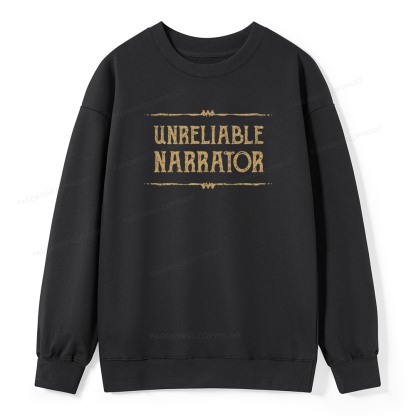 Pagewings Unreliable Narrator Unisex Classic Sweatshirt