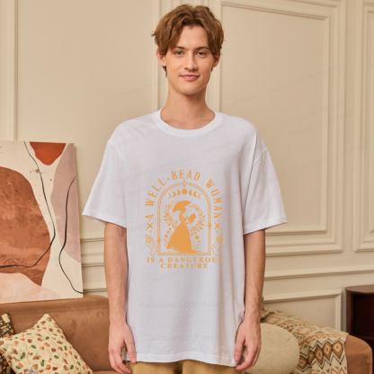 Pagewings A Well-Read Woman Is A Dangerous Creature Unisex Classic T-shirt