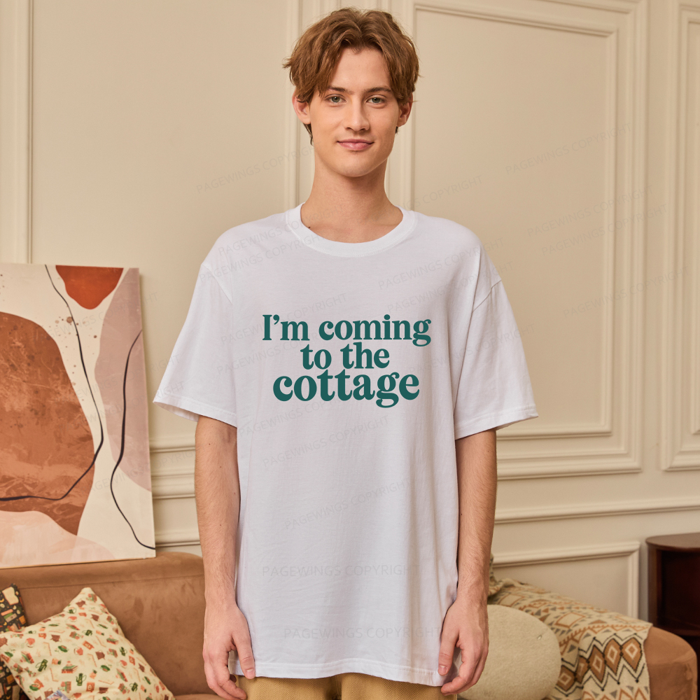 Pagewings I'm Coming To The Cottage Unisex Classic T-shirt