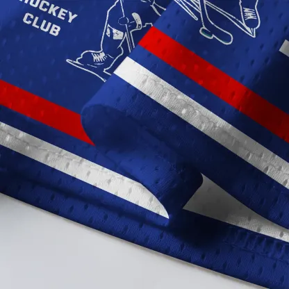 Pagewings Love Ice Hockey Unisex Mesh Jersey