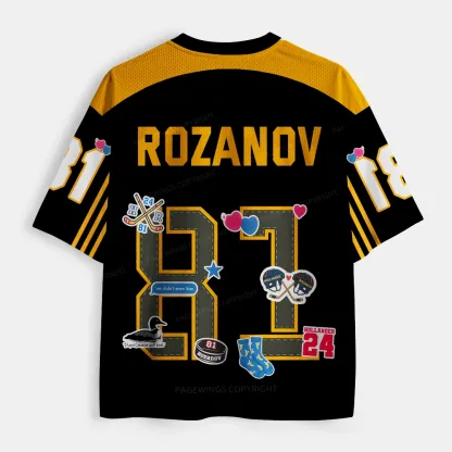 Pagewings Romance Hockey Unisex Mesh Jersey