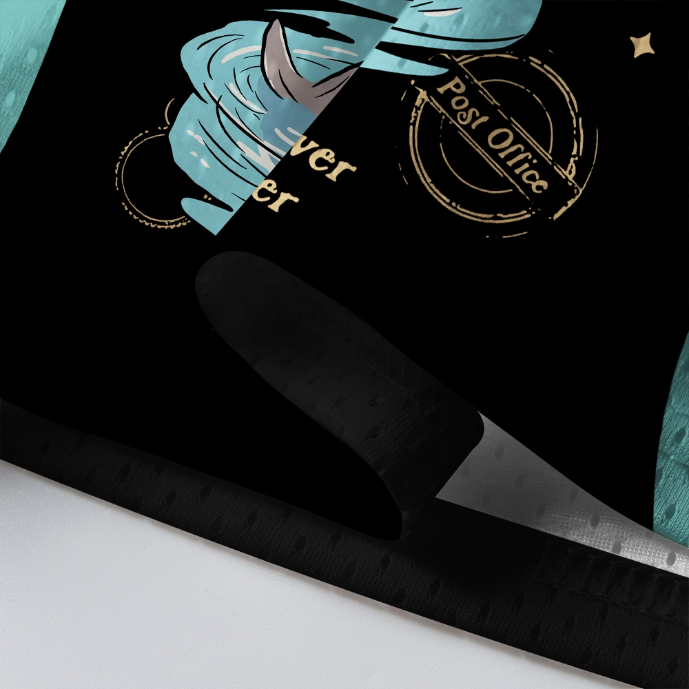 Pagewings Crescent City Postal Service Unisex Mesh Jersey