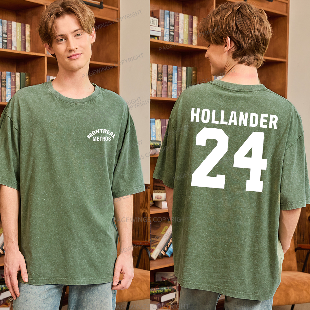 Pagewings Romance Fan Unisex Washed T-shirt