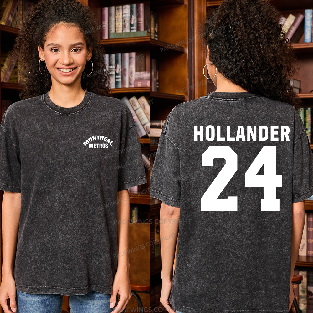 Pagewings Romance Fan Unisex Washed T-shirt