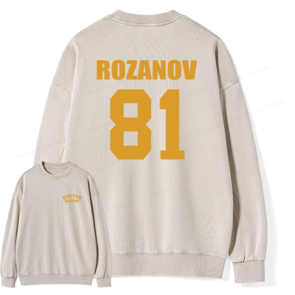 Pagewings Romance Novel Lover Unisex Washed Sweatshirt