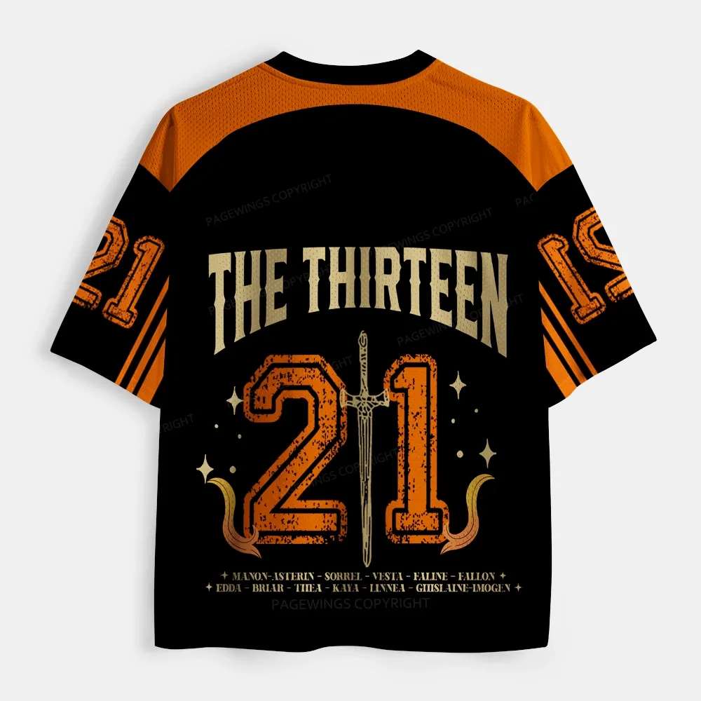Pagewings The Thirteen Unisex Mesh Jersey