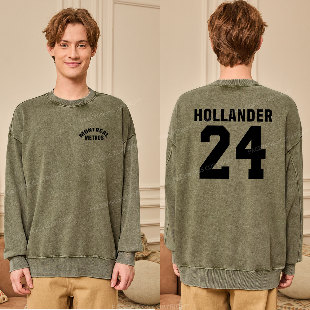 Pagewings Romance Fan Unisex Washed Sweatshirt