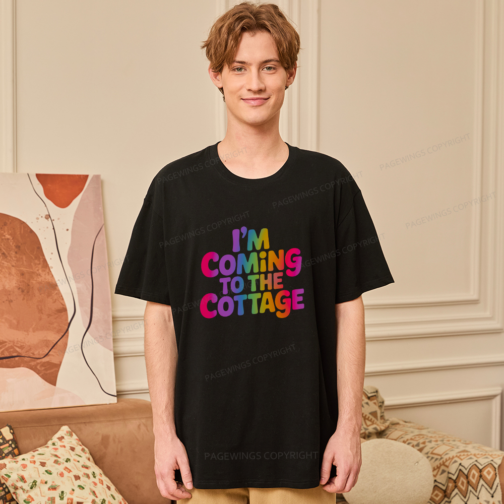 Pagewings I'm Coming To The Cottage Unisex Classic T-shirt