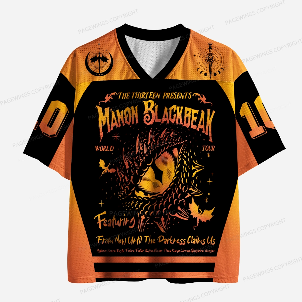 Pagewings The Thirteen Unisex Mesh Jersey