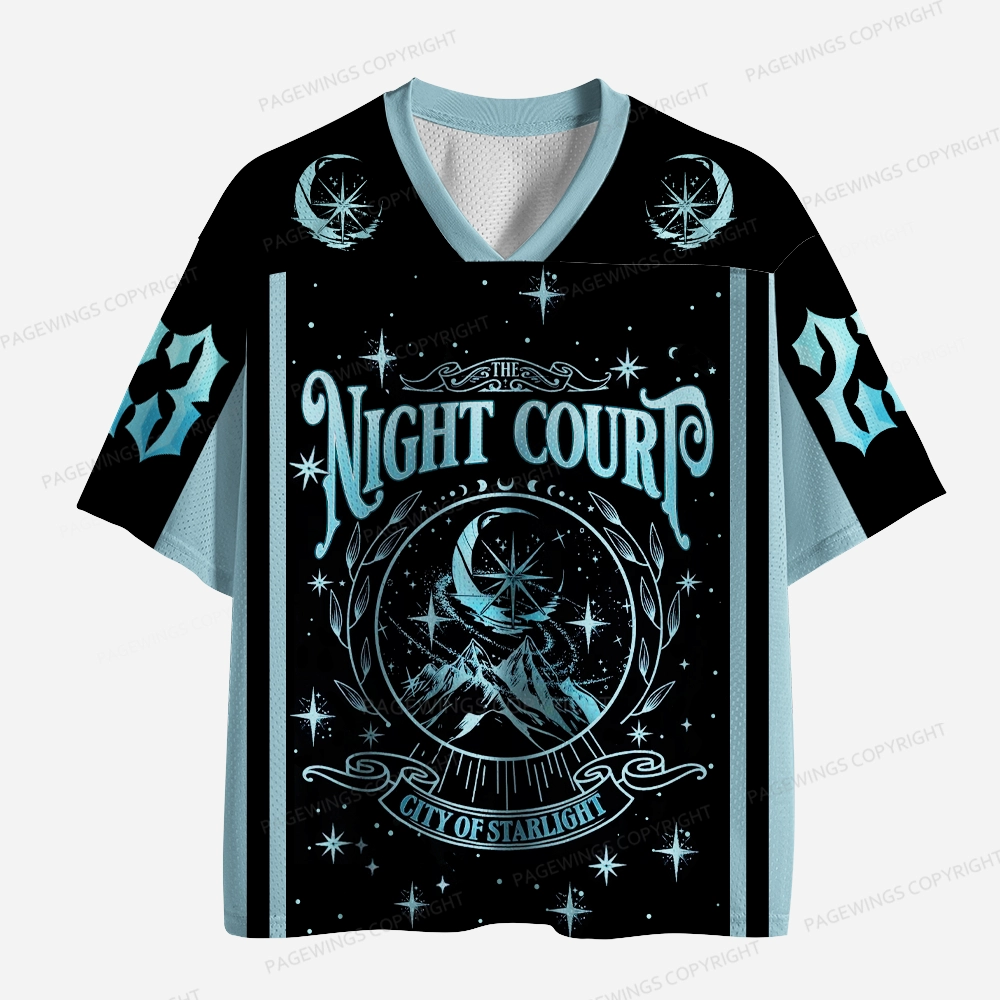 Pagewings The Night Court Unisex Mesh Jersey