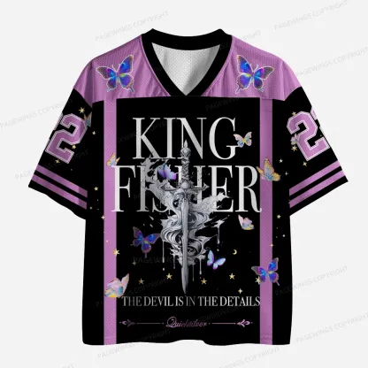 Pagewings King Fisher Unisex Mesh Jersey