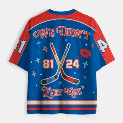 Pagewings We Didn't Even Kiss Unisex Mesh Jersey