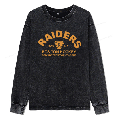 Pagewings Romance Book Unisex Washed Long Sleeve T-shirt