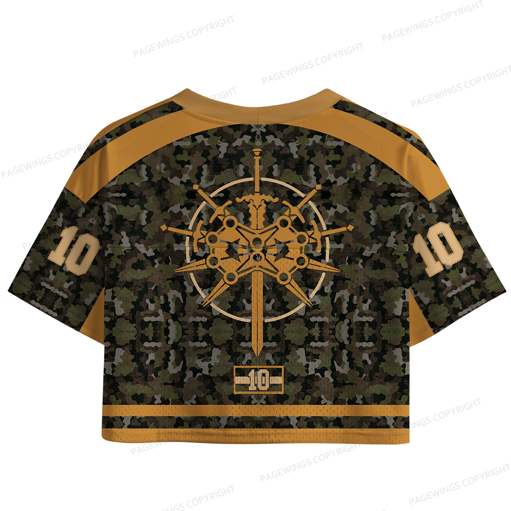 Pagewings Stormblessed Women's Crop Mesh Jersey