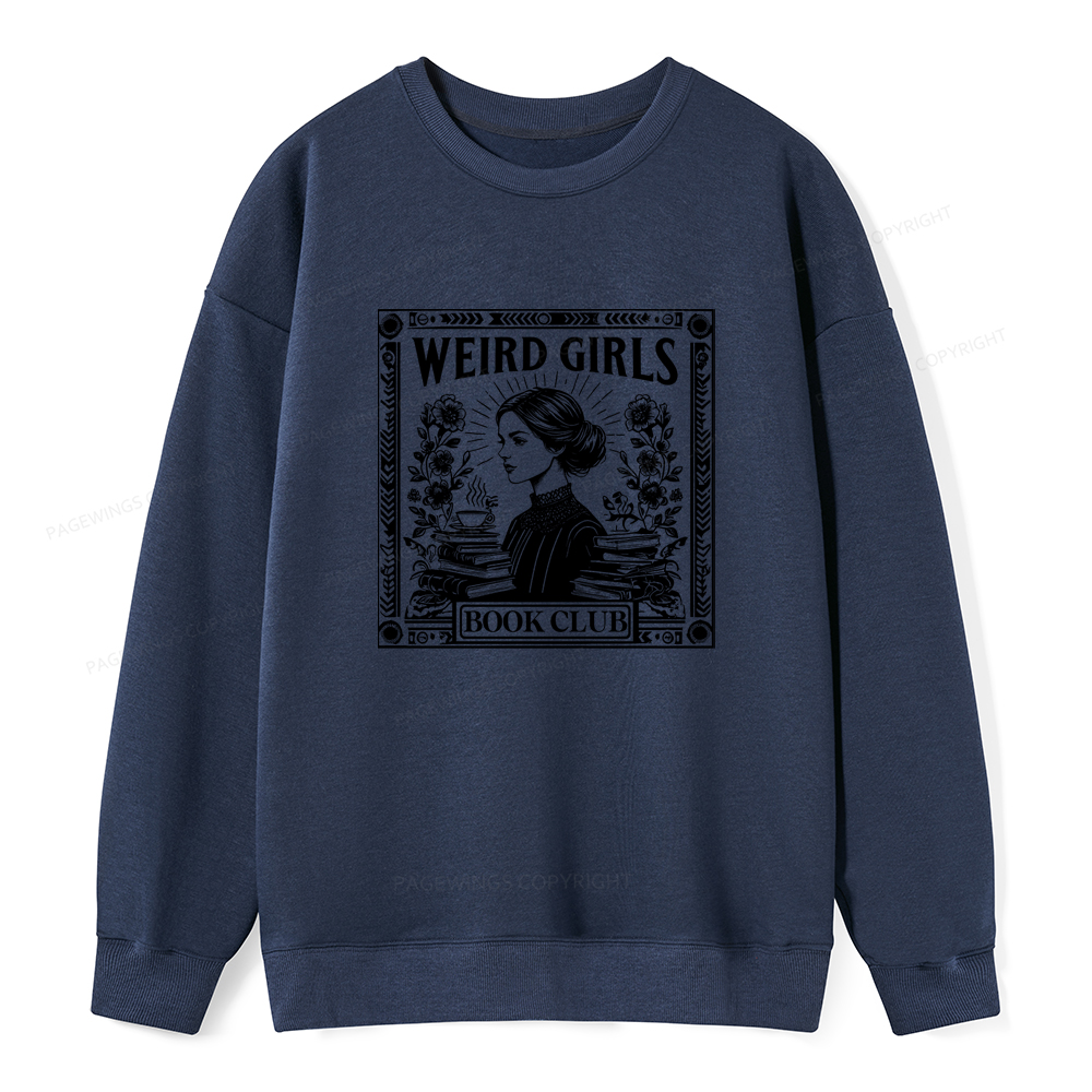 Pagewings Weird Girls Book Club Unisex Classic Sweatshirt
