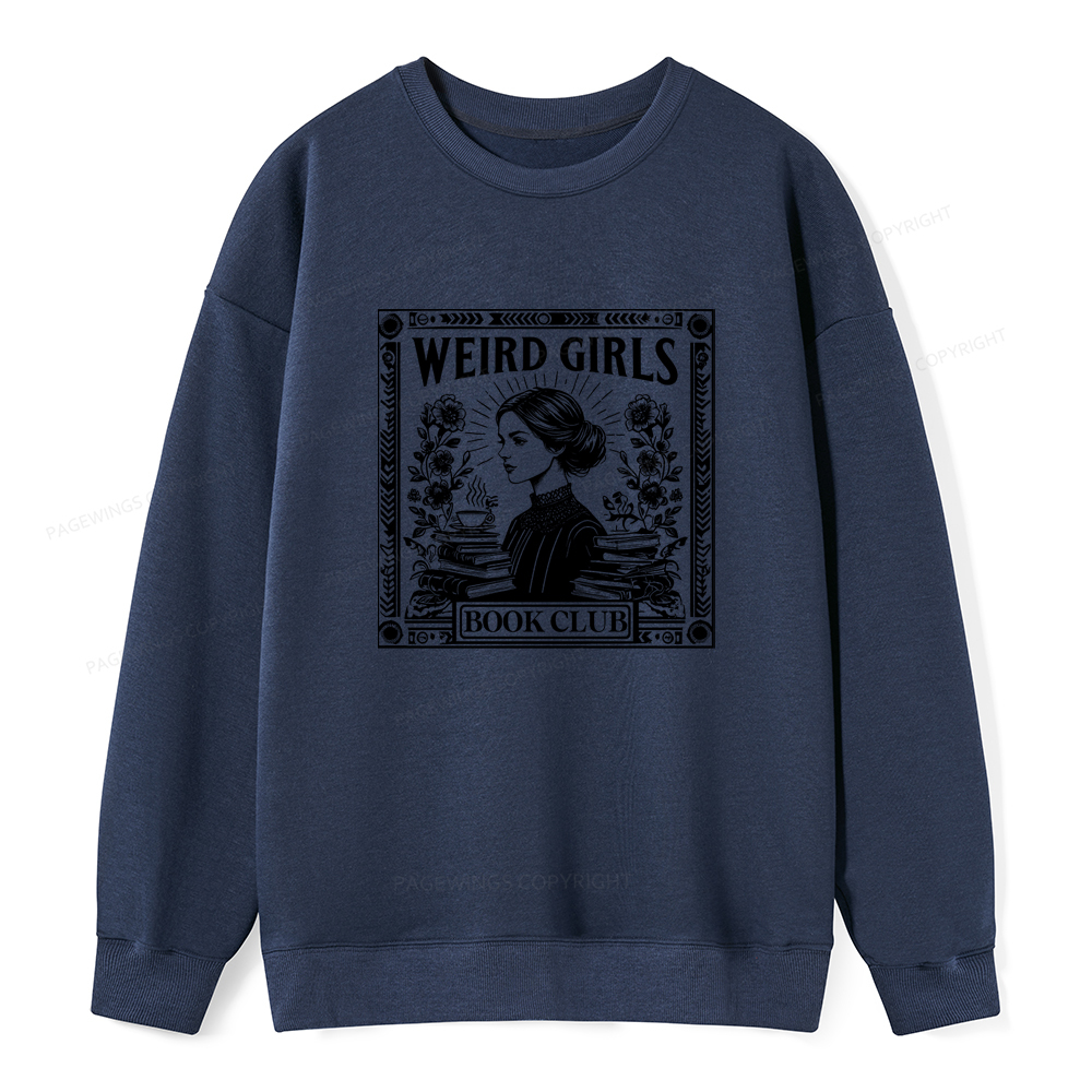 Pagewings Weird Girls Book Club Unisex Classic Sweatshirt