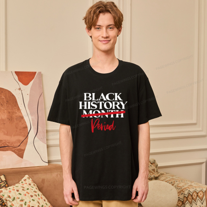 Pagewings Black History Month Period Unisex Classic T-shirt