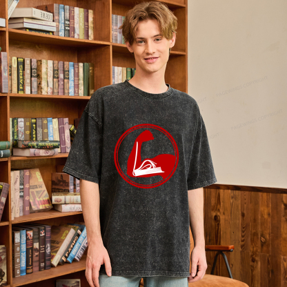 Pagewings Book Lovers Unisex Washed T-shirt