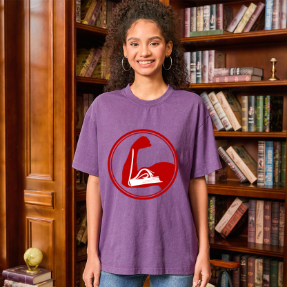 Pagewings Book Lovers Unisex Washed T-shirt