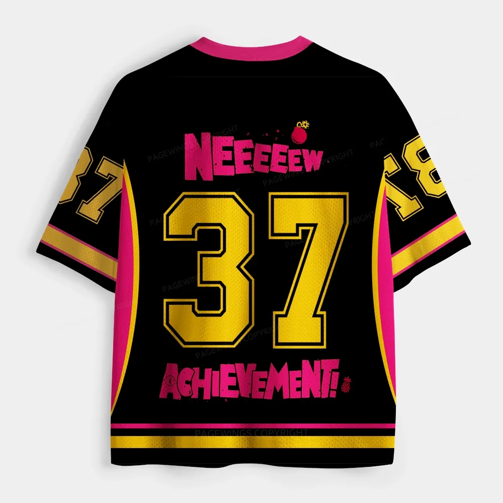 Pagewings This Is An Outrage Unisex Mesh Jersey