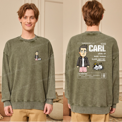 Pagewings Fuel Your Imagination With Sci-Fi Unisex Washed Sweatshirt