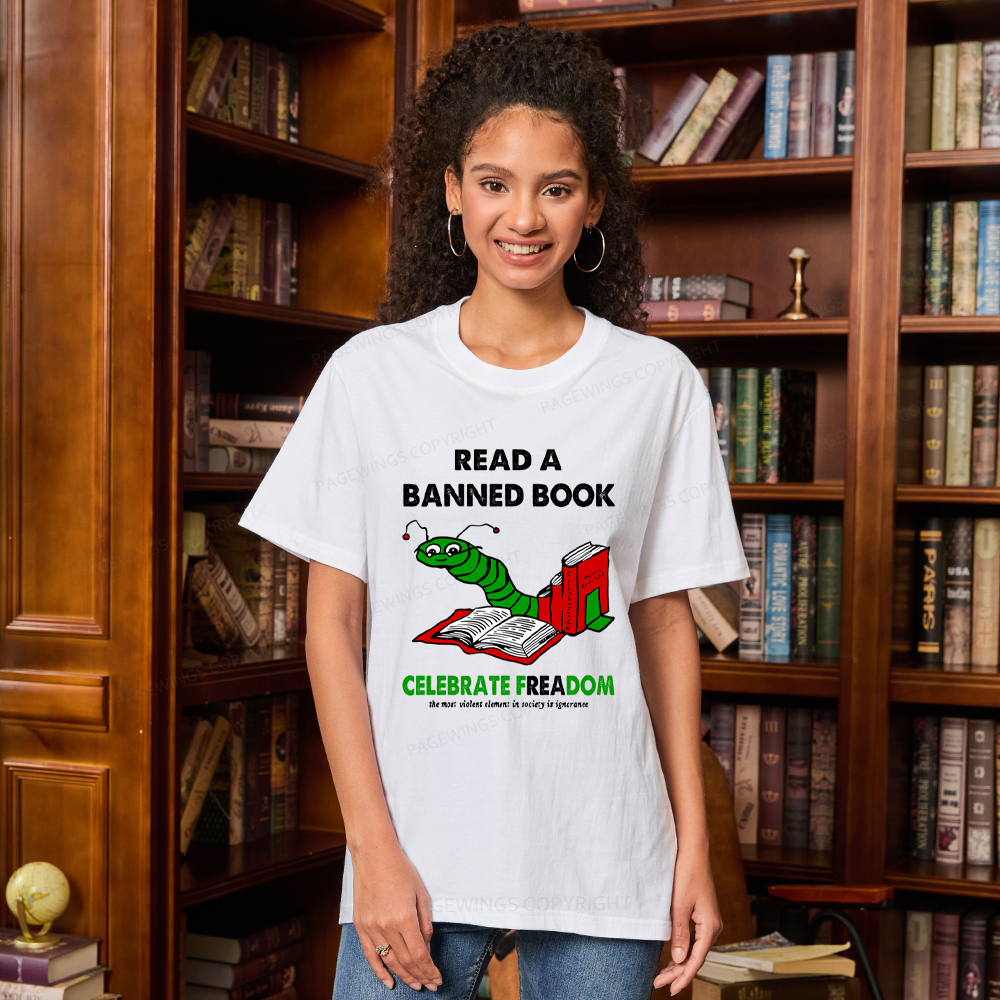 Pagewings Read A Banned Book Unisex Classic T-shirt