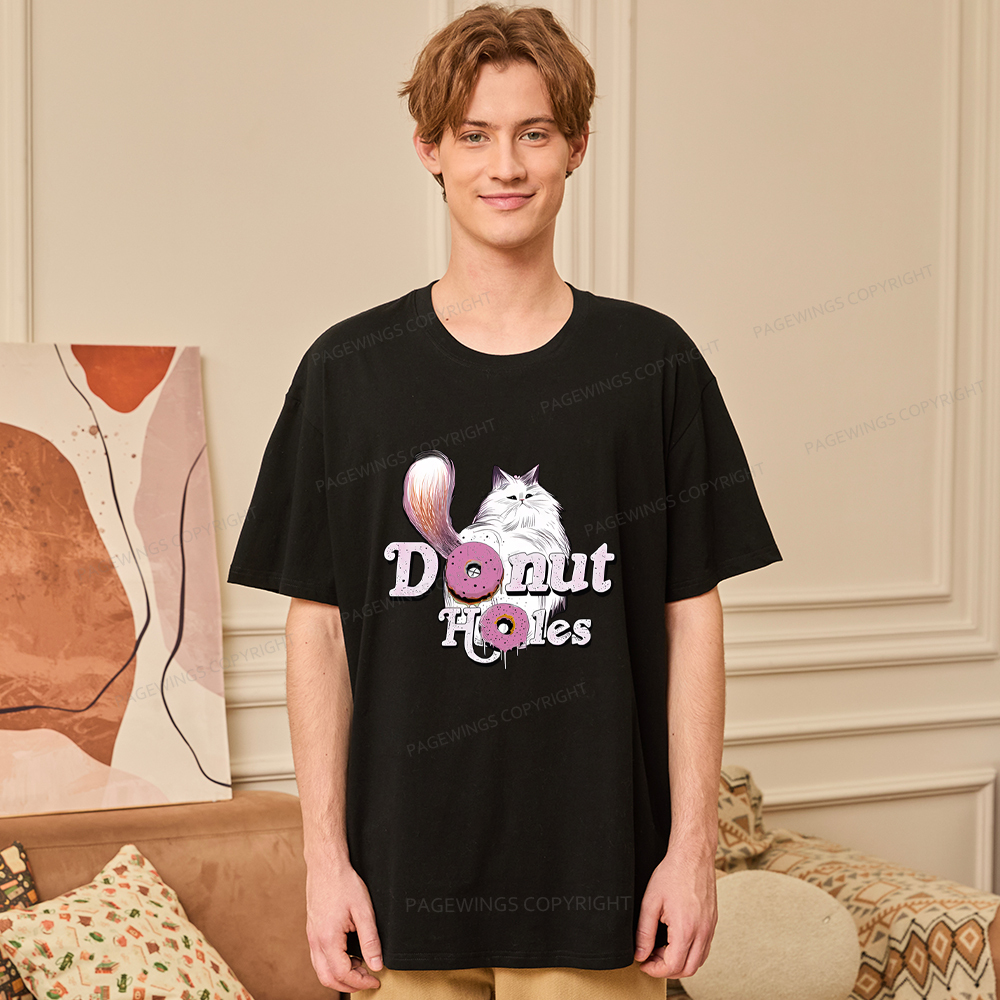 Pagewings Donut Cat Bookish Unisex Classic T-shirt