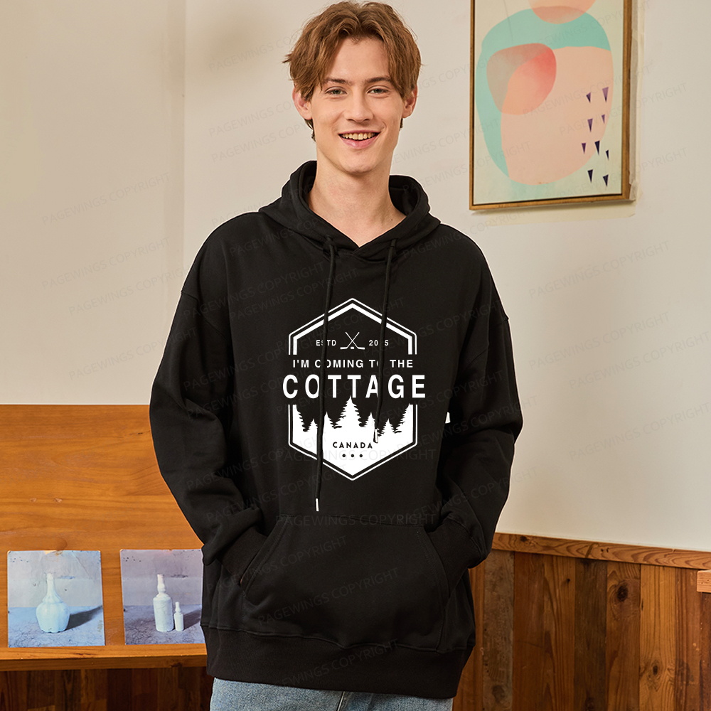 Pagewings Coming To The Cottage Unisex Classic Hoodie