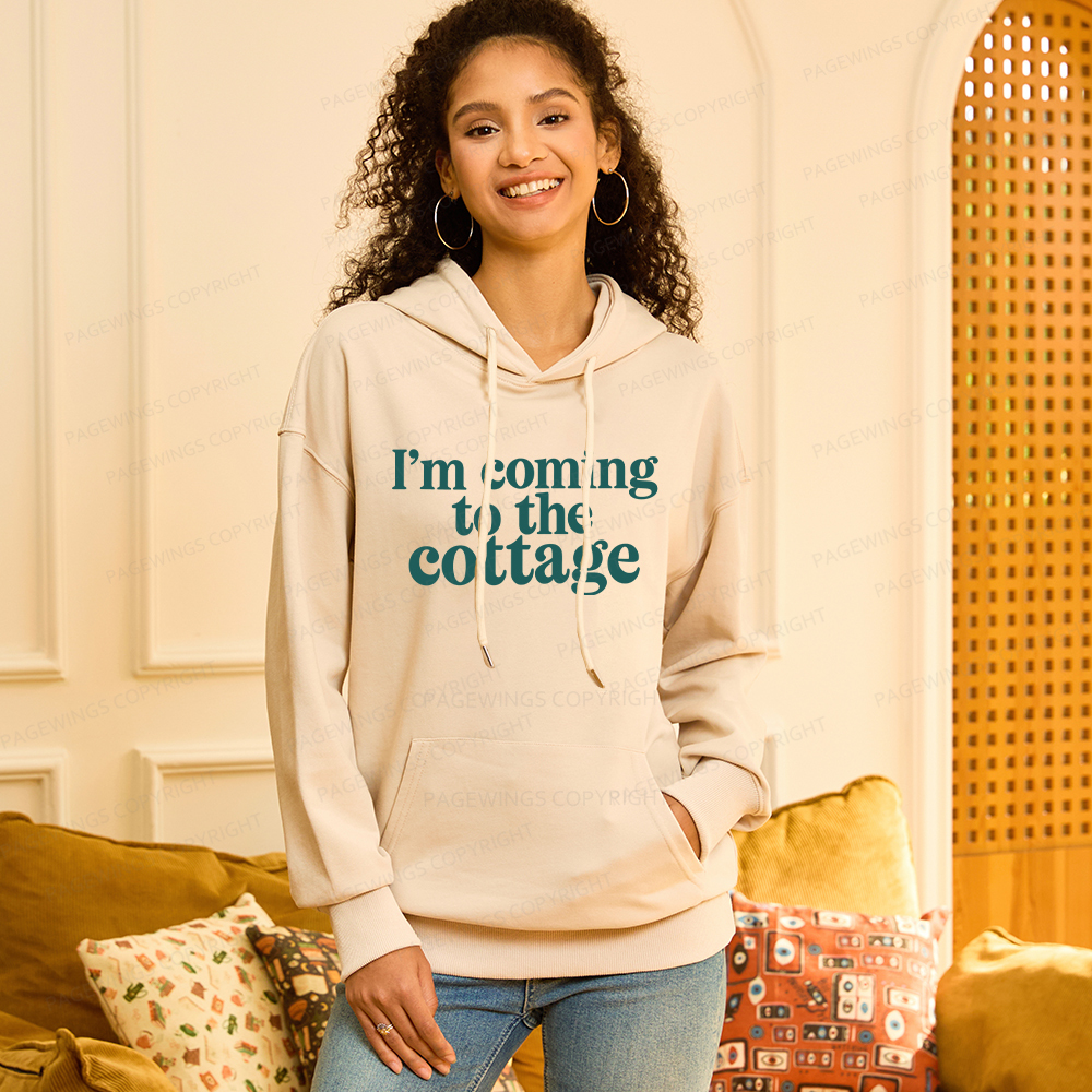 Pagewings I'm Coming To The Cottage Unisex Classic Hoodie