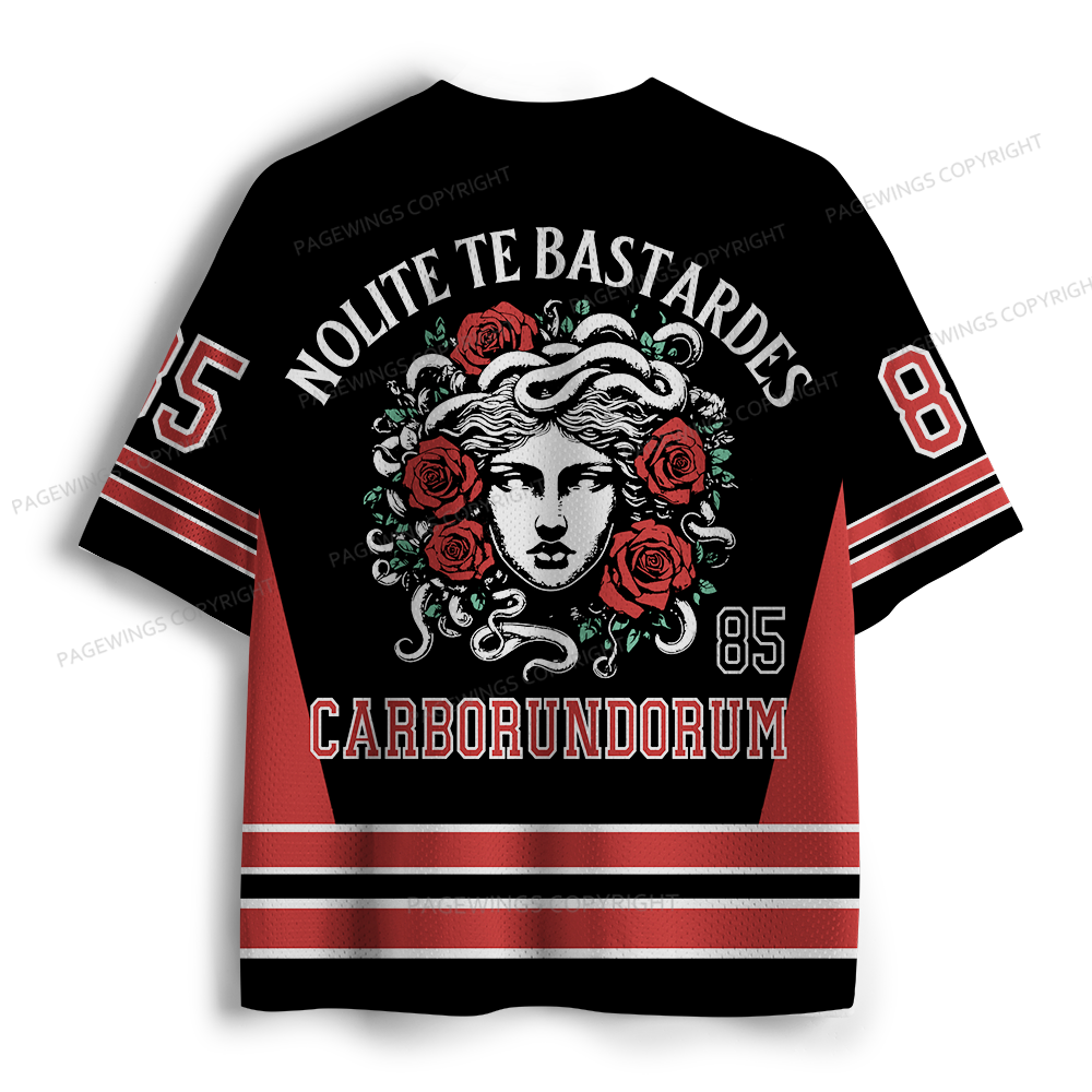 Pagewings Nolite Te Bastardes Carborundorum Unisex Mesh Jersey