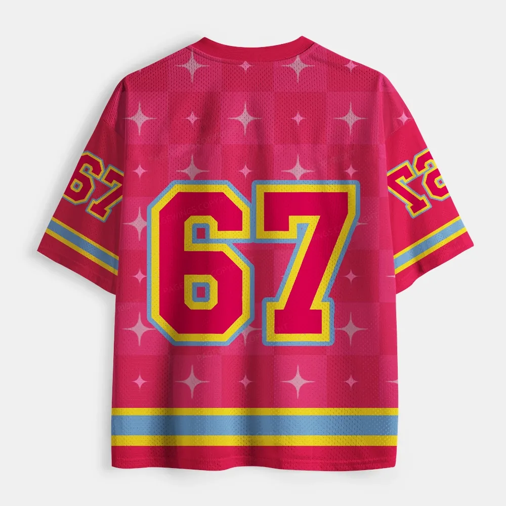 Pagewings Read Banned Books Unisex Mesh Jersey