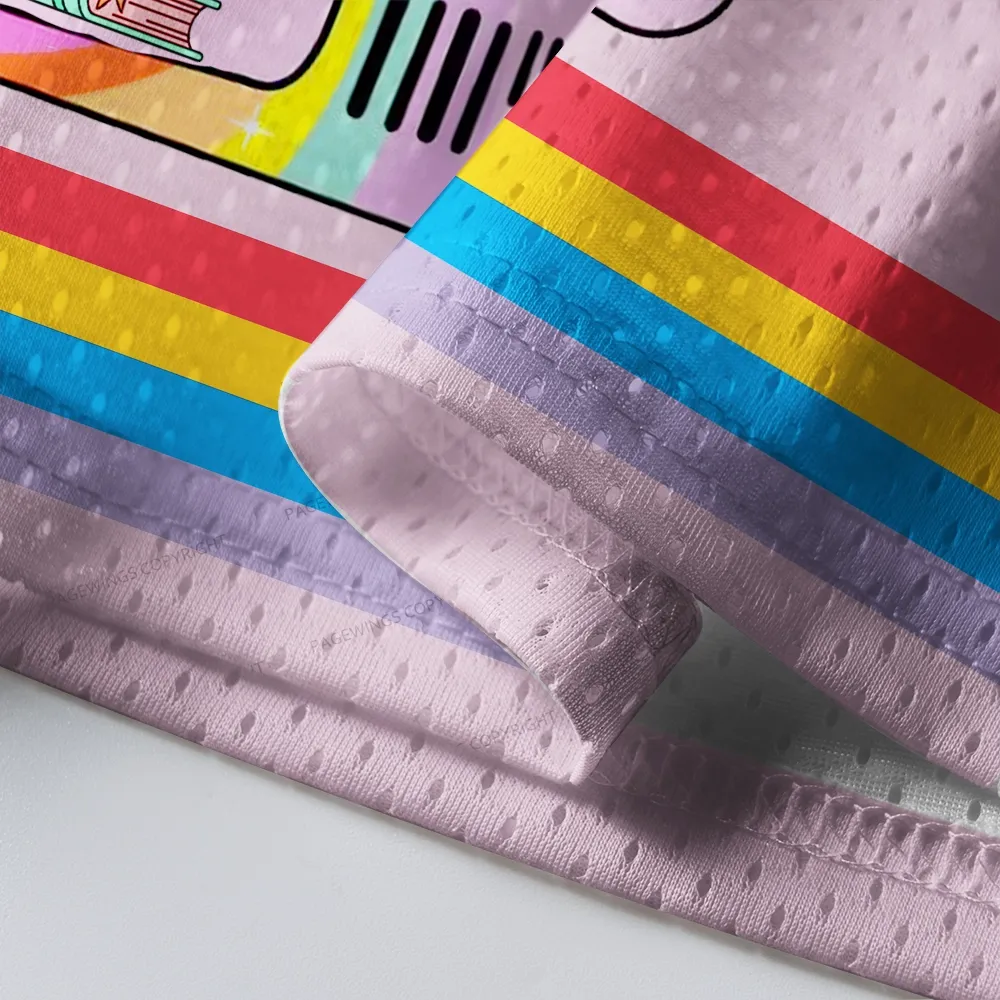 Pagewings Support Public Libraries Unisex Mesh Jersey