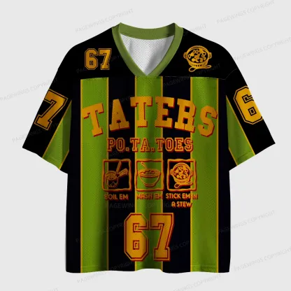 Pagewings Taters Unisex Mesh Jersey