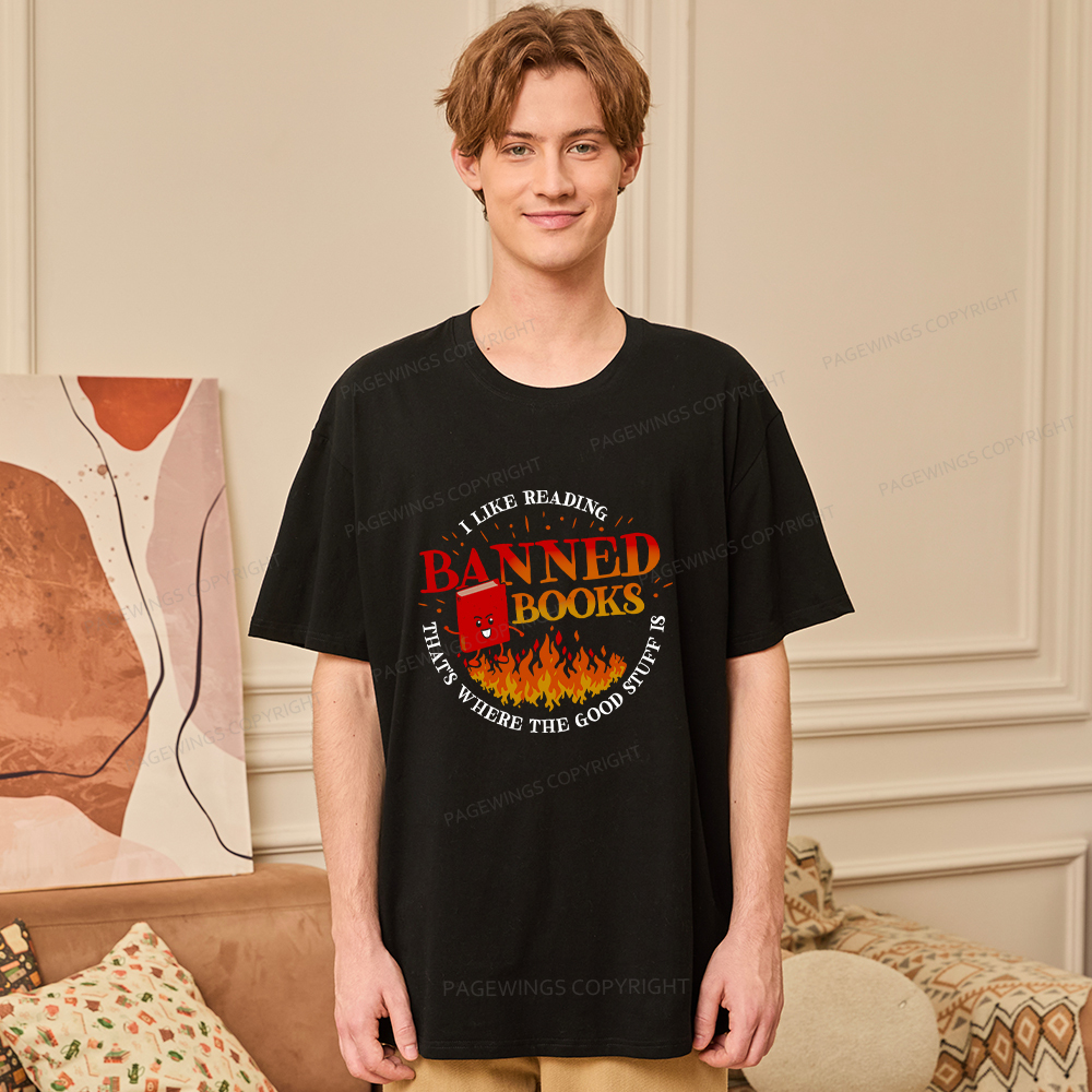 Pagewings Banned Books Unisex Classic T-shirt
