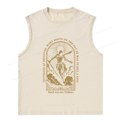 Pagewings Truthless of Shinovar Unisex Washed Tank Top
