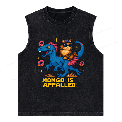 Pagewings Mongo Is Appalled Washed Tank Top