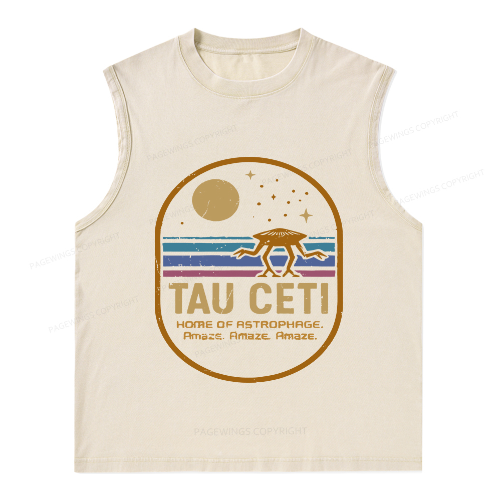 Pagewings Amaze Unisex Washed Tank Top