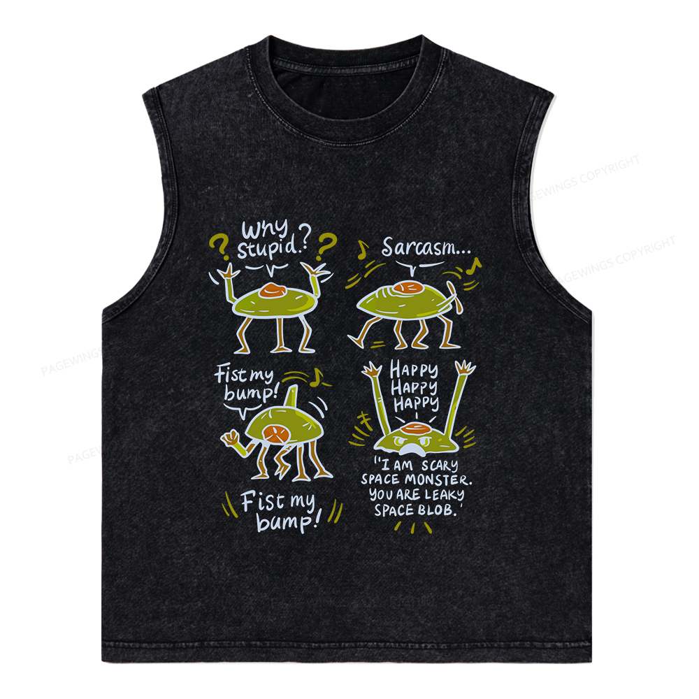 Pagewings Rocky Amaze Book Lover Unisex Washed Tank Top