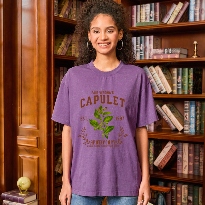 Pagewings Capulet Unisex Washed T-shirt