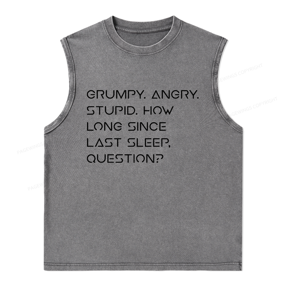 Pagewings Sci-Fi Lover Unisex Washed Tank Top