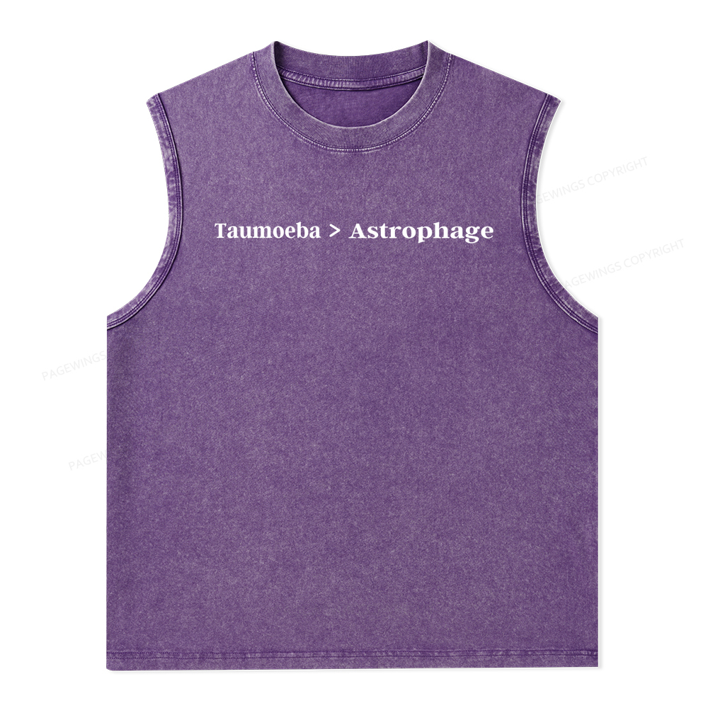 Pagewings Taumoeba Astrophage Unisex Washed Tank Top