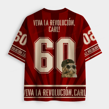 Pagewings Viva La Revolución Unisex Mesh Jersey