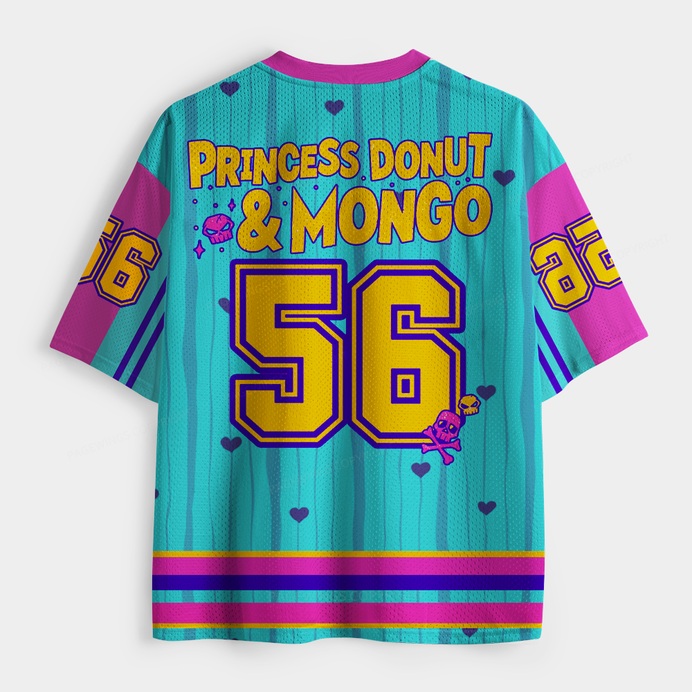 Pagewings Sci-Fi Book Lover Unisex Mesh Jersey